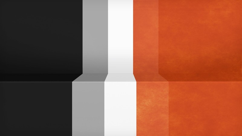 texture, digital art, black, orange