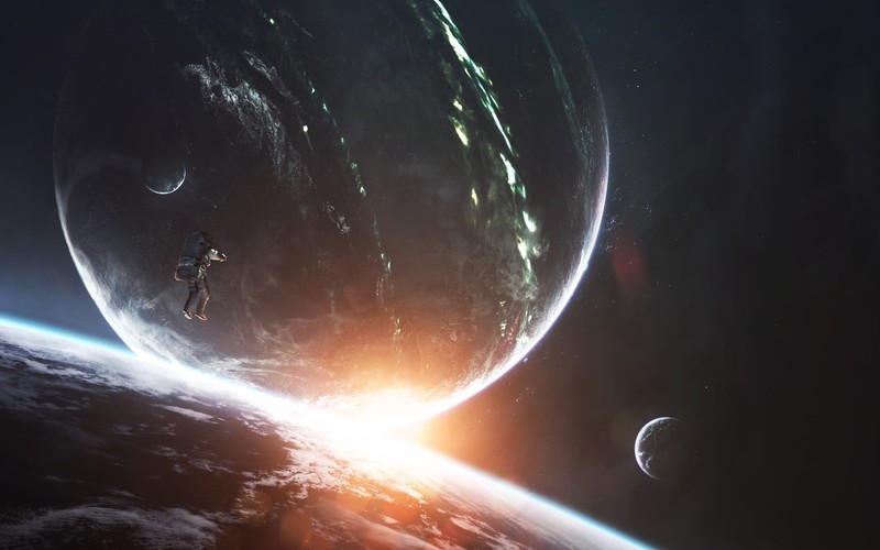 Vadim Sadovski, digital art, space, space art, planet
