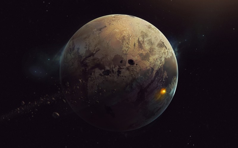 space, space art, planet, science fiction