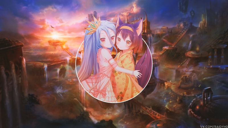anime, anime girls, picture-in-picture