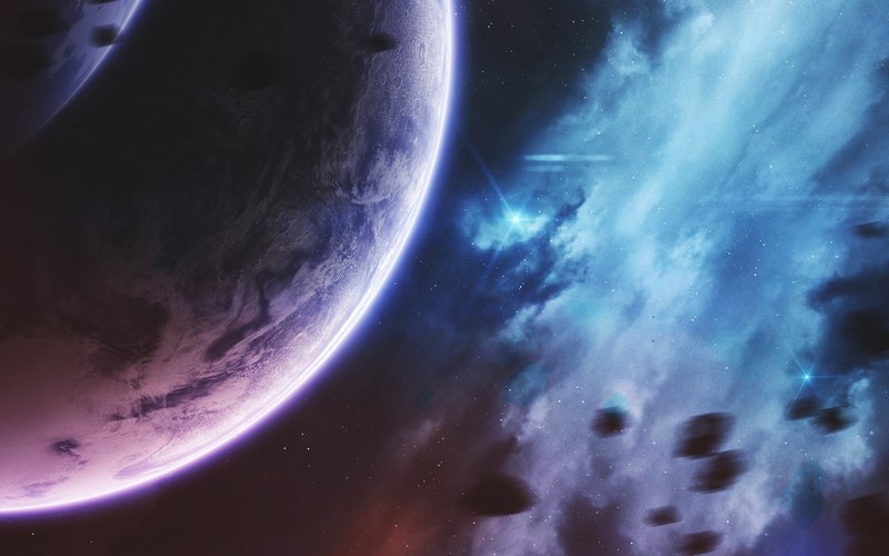 space, space art, planet, digital art, Vadim Sadovski