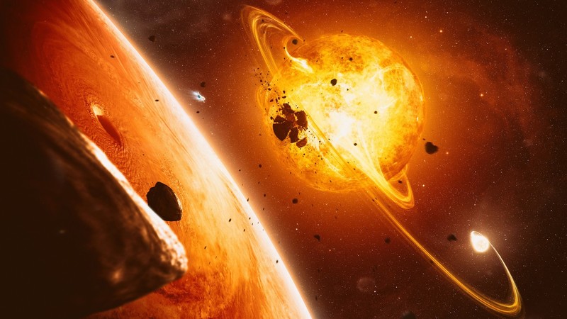 apocalyptic, space, space art, digital art