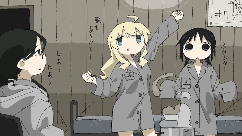 Shoujo Shuumatsu Ryokou, Yuuri (Shoujo Shuumatsu Ryokou), Chito (Shoujo Shuumatsu Ryokou), tkmiz