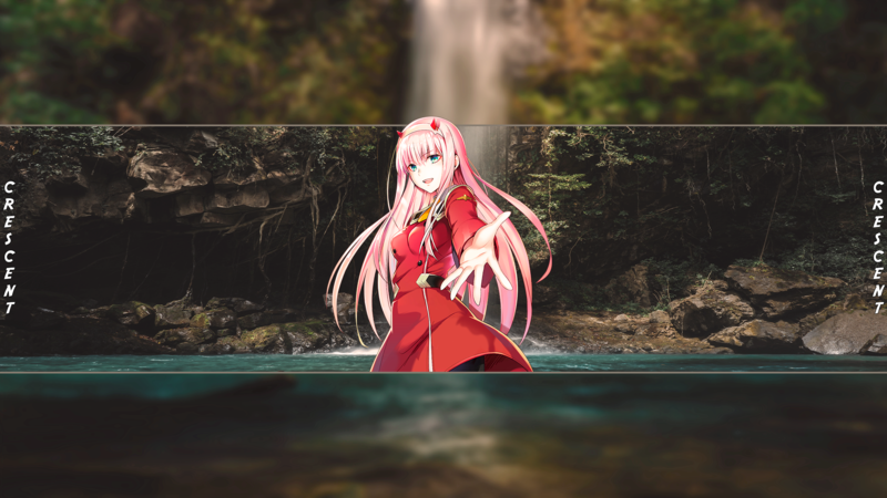 Zero Two (Darling in the FranXX), Darling in the FranXX, anime girls, anime, pink hair, long hair, picture-in-picture