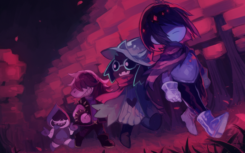 Undertale, dark, video games, Deltarune