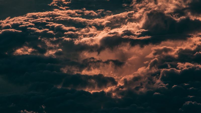 Wallpaper ID: 16473 / clouds, sky, dark, overcast, skylight, 4k free ...