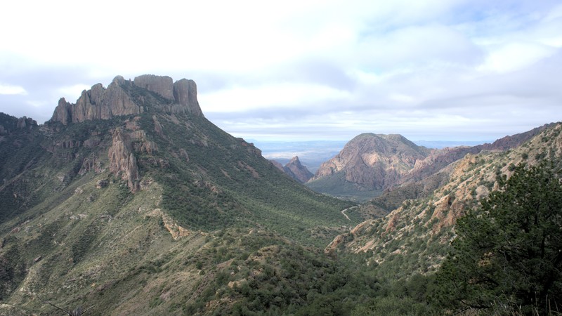 landscape, mountains, desert, nature