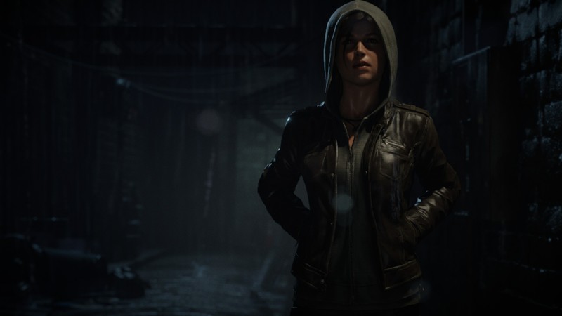 Lara Croft, hoods, video games, Tomb Raider, dark