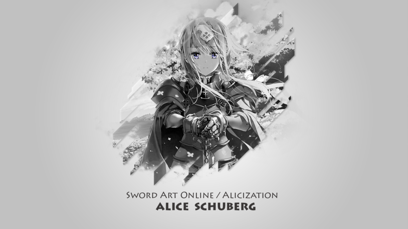 Alice Schuberg, SwordArtOnline, anime