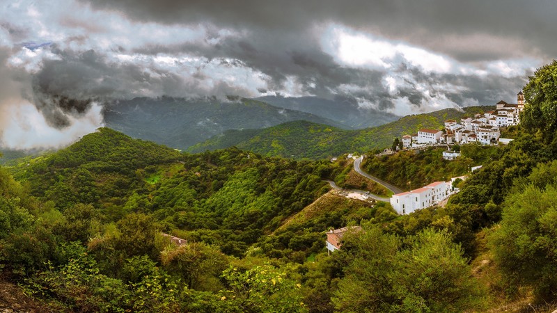 Spain, nature, landscape, road