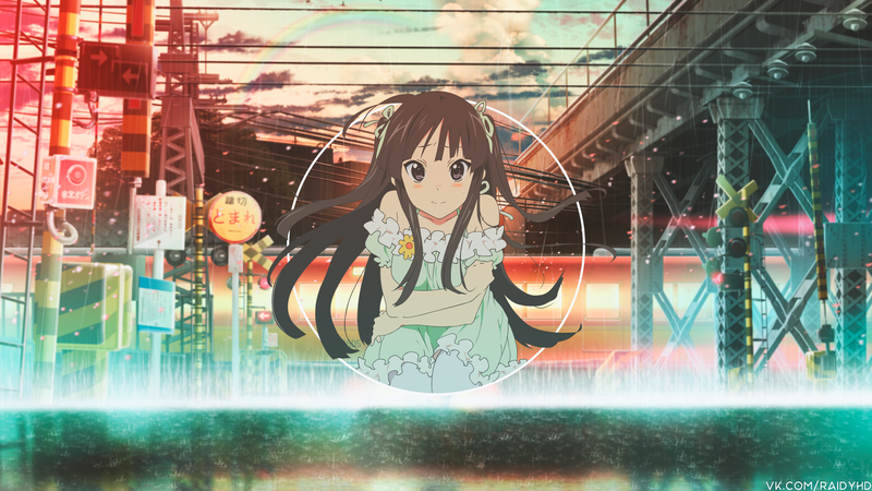 anime, anime girls, picture-in-picture, long hair