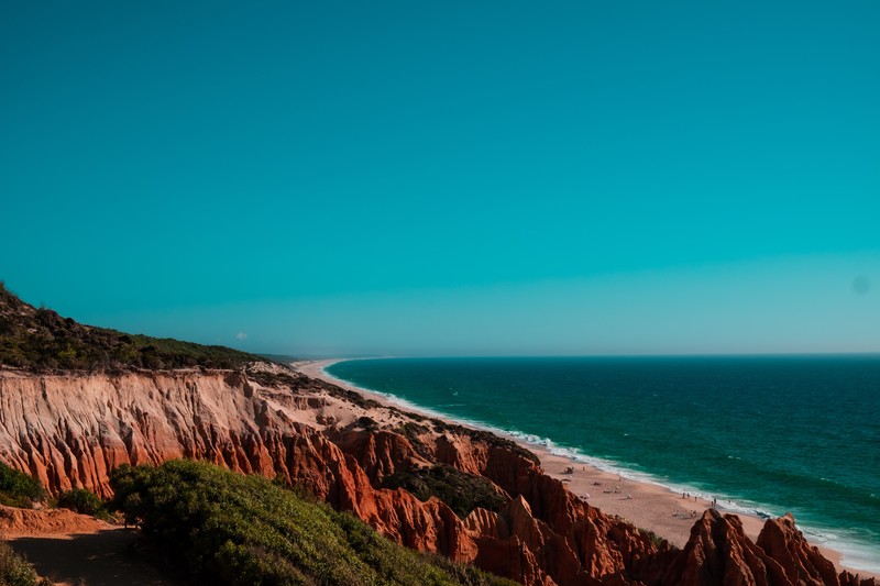 Portugal, beach, sky, landscape, sea