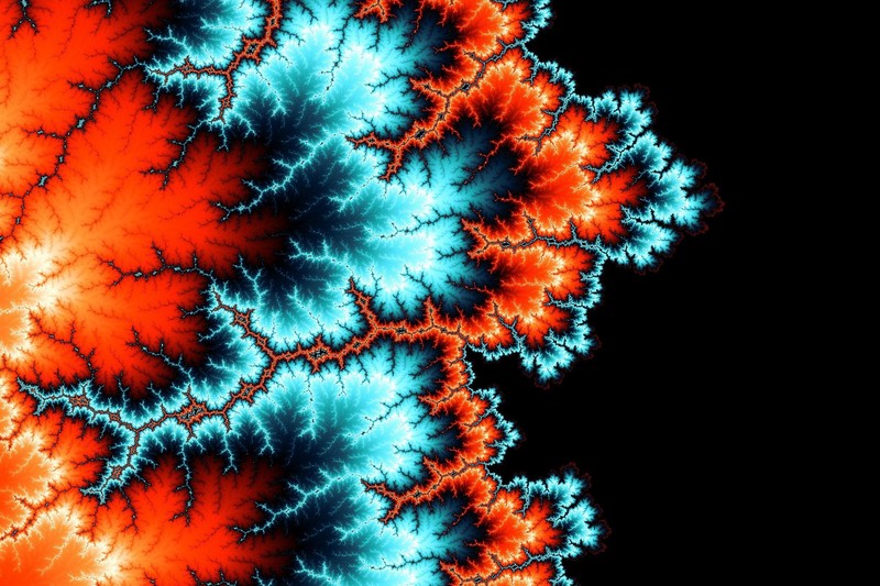 abstract, fractal, colorful, digital art