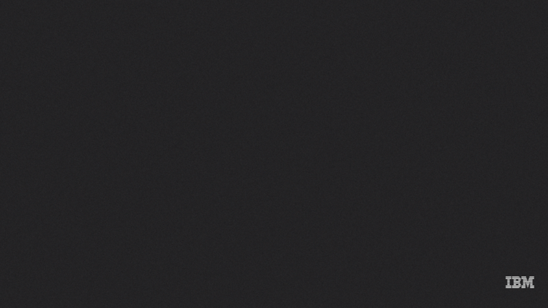 IBM, logo, minimalism, black