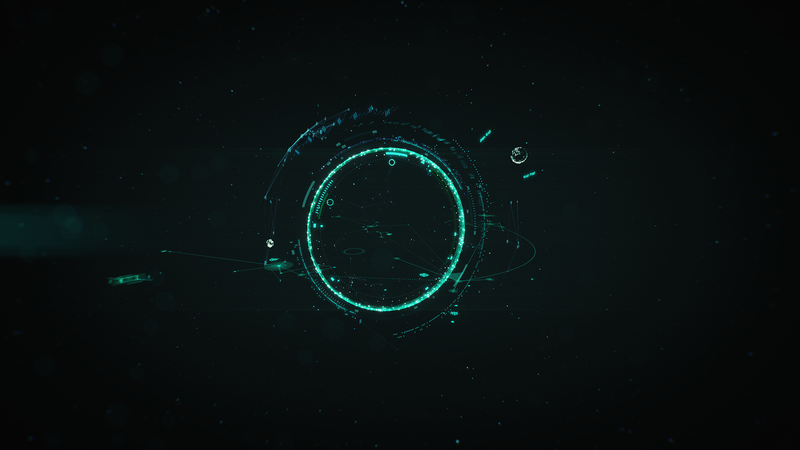 abstract, digital art, dark, space