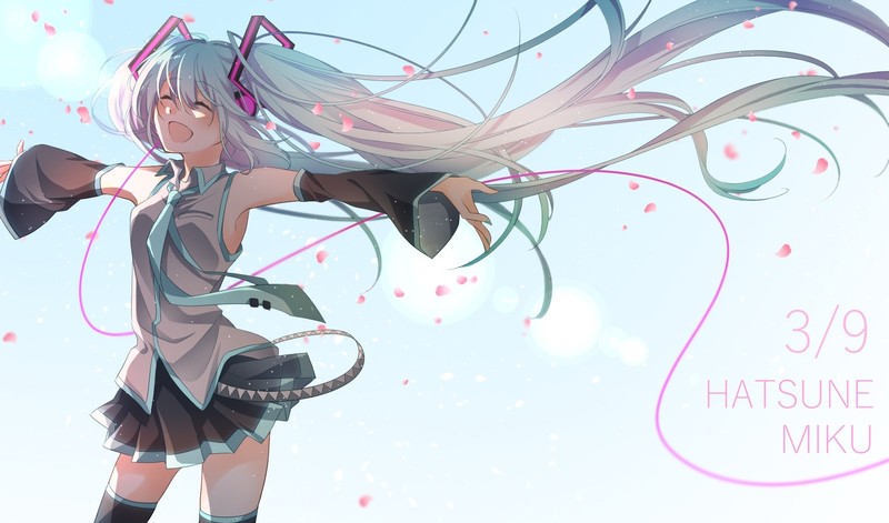 anime, anime girls, open mouth, miniskirt, closed eyes, simple background, long hair