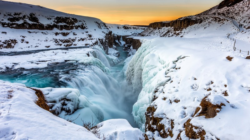ice, winter, nature, landscape, water