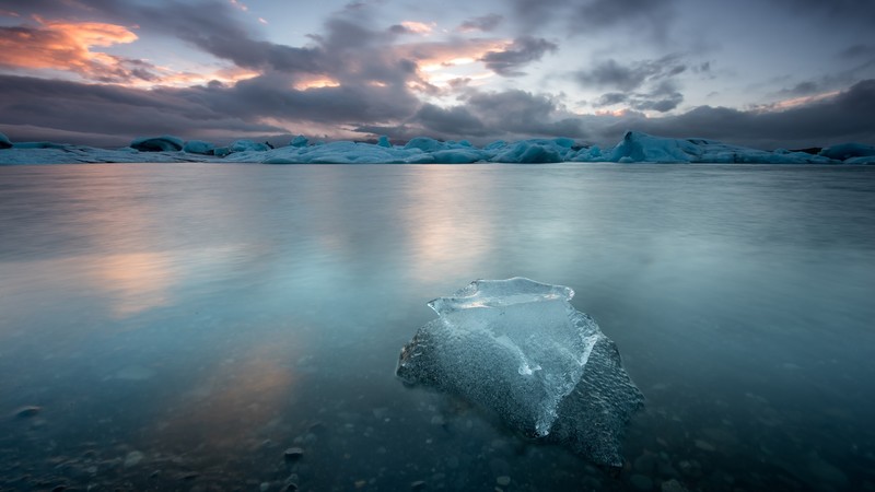 ice, water, nature