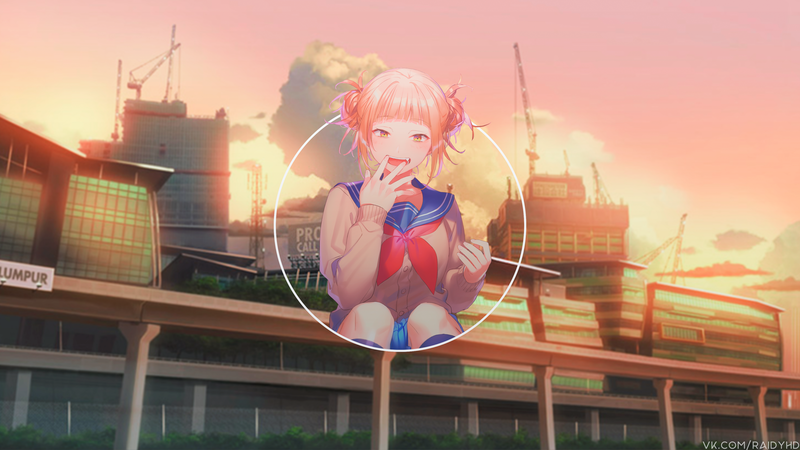 anime, anime girls, picture-in-picture