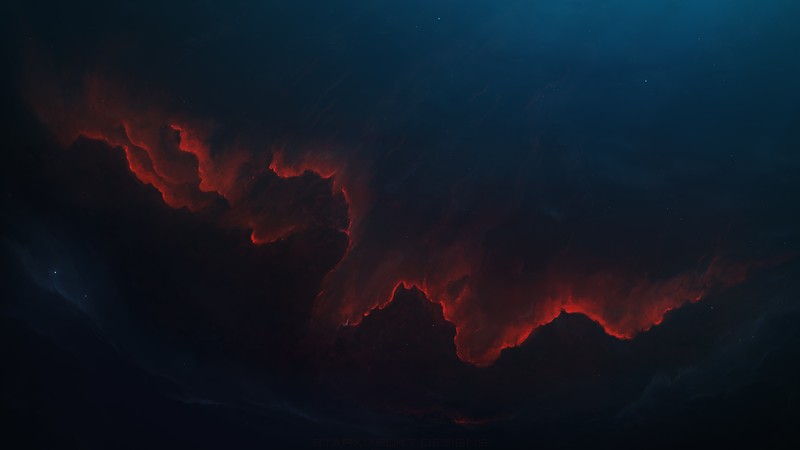 digital art, Starkiteckt, space, 3D, colorful, galaxy