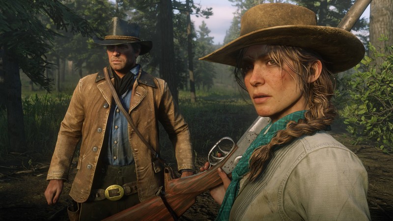 Red Dead Redemption, Rockstar Games, Red Dead Redemption 2, Sadie Adler, Arthur Morgan