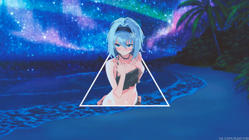 anime, anime girls, picture-in-picture, Sora Ginko