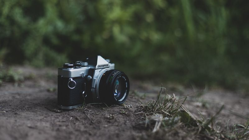 camera, vintage, retro, lens, blur, 4k