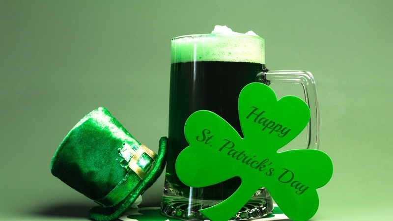 st patricks day, green, clover, happy st patricks day, mug, beer, patricks day, hat