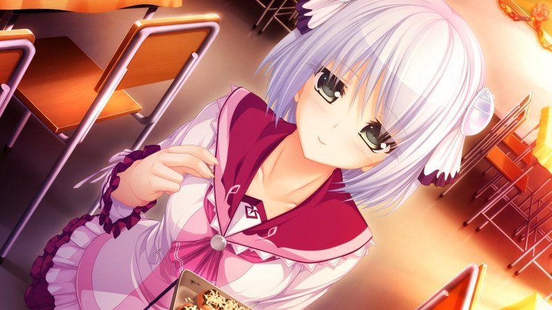 red, pretty, tien, llady, beautiful, woman, sweet, anime, beauty, pink, lovely, ribbon, cute, school, girl, uniform, white, short heat