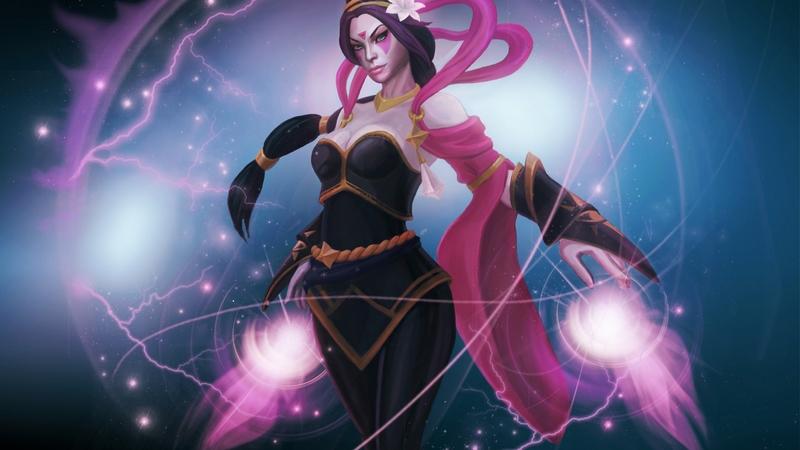 assassin, arts, fantasy, two, game, dota, video