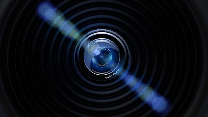 lens, camera, bokeh, glare, 4k