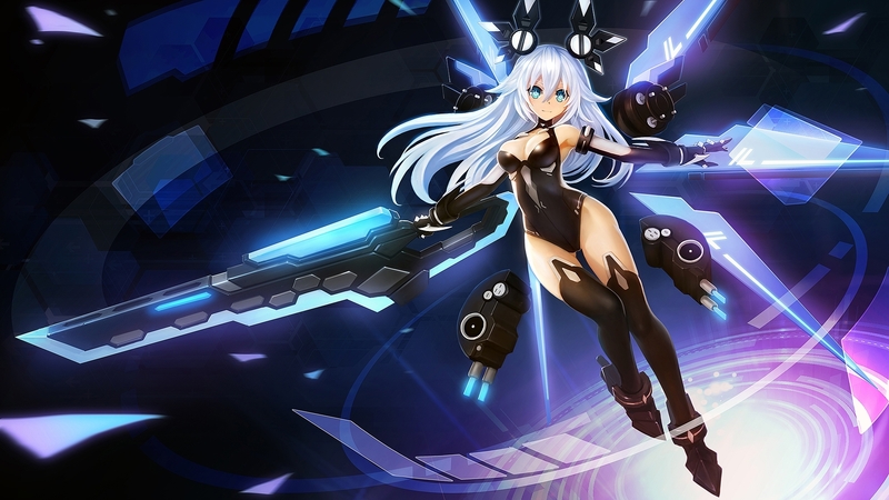 anime, power, magic, anime girl, long hair, blue