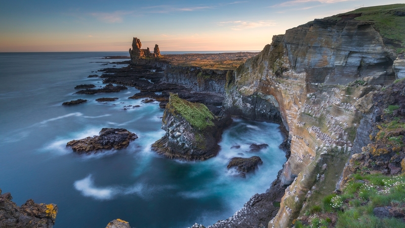 water, sky, coastline, ocean