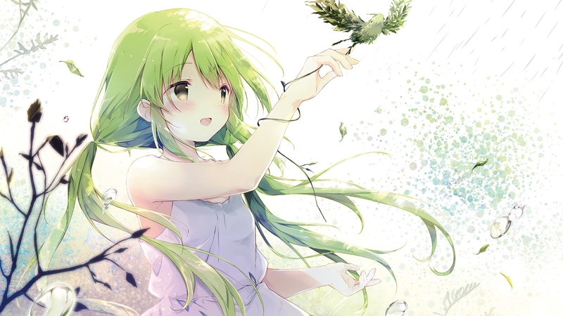 art, anime, cg, girl