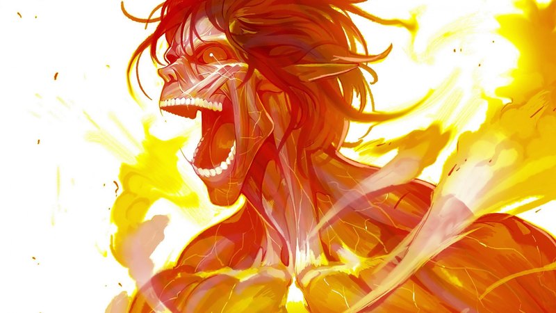 fire, mode, anime, titan, attack