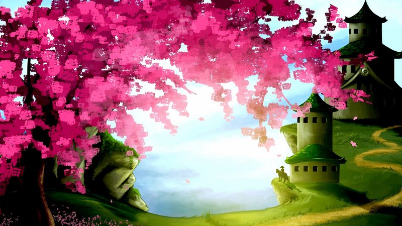 game, spring, castle, screenshot