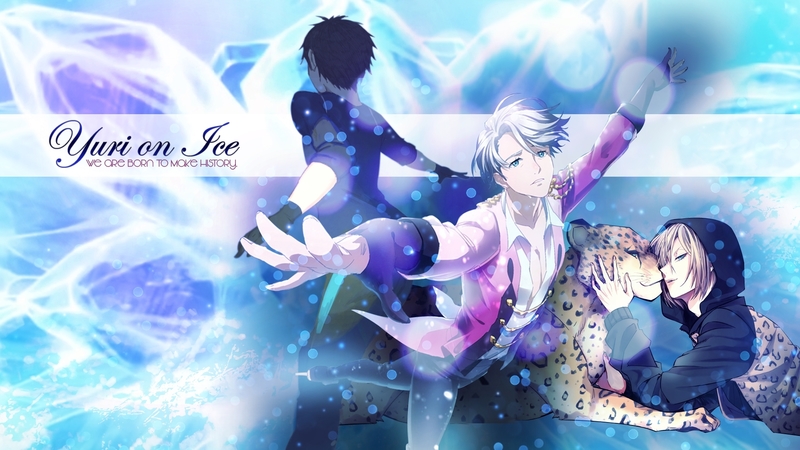 yuri, yuri on ice, viktor, anime, yurio, yurionice