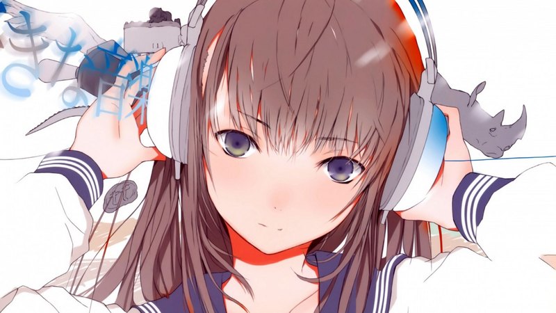 cute, brunette, girl, fuyuno haruaki, school girl