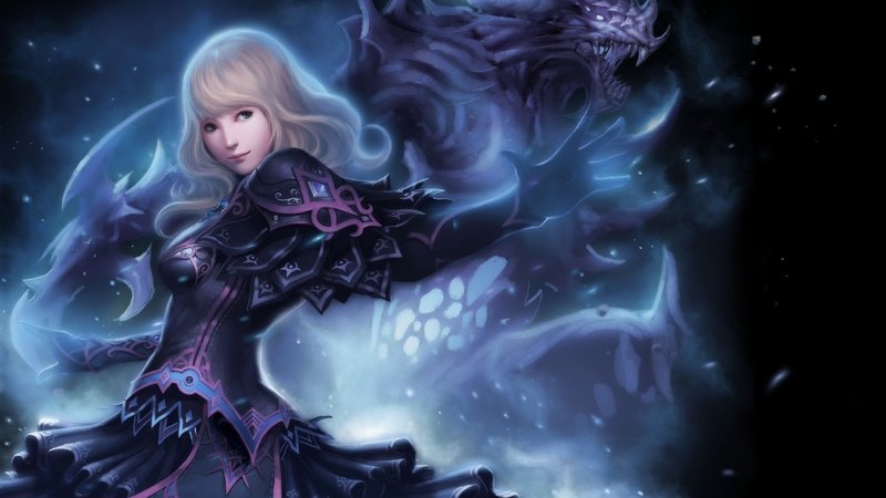 fantasy, warrior, girl, anime, ice