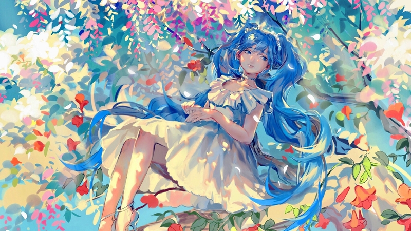 color, tree, fantasy, women