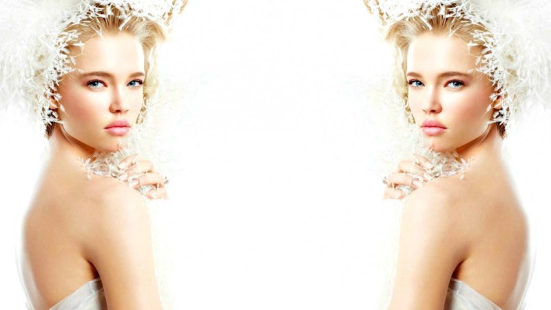 model, zodiac, blonde, by cehenot, woman, emma landen, girl, gemini, white