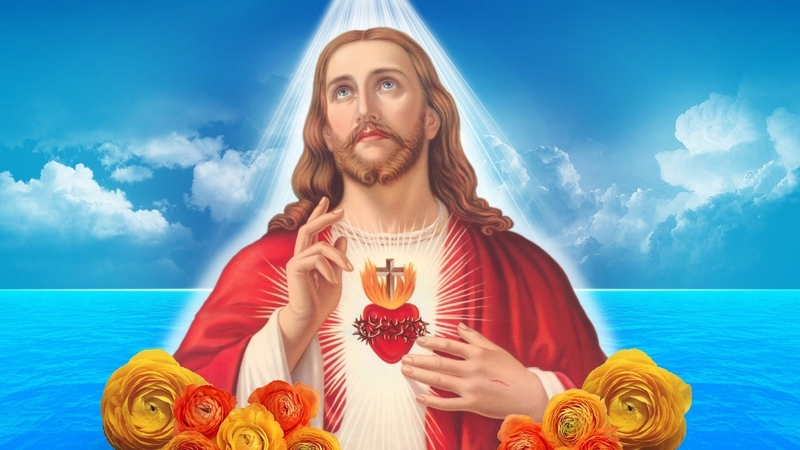 christ, jesus, god, heart