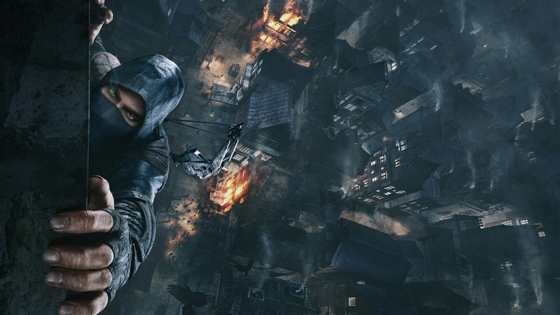 fantasy, thief, game, hand, man, wall