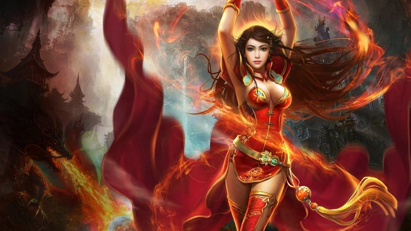 beauty, art, fantasy, woman