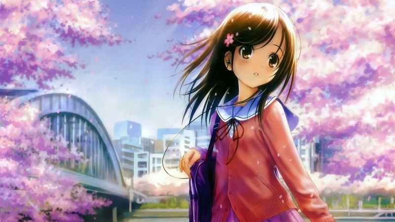 anime, cartoon, cg, girl
