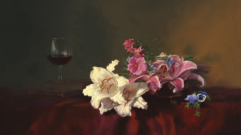bouquet, wine, flower, flowers, nature