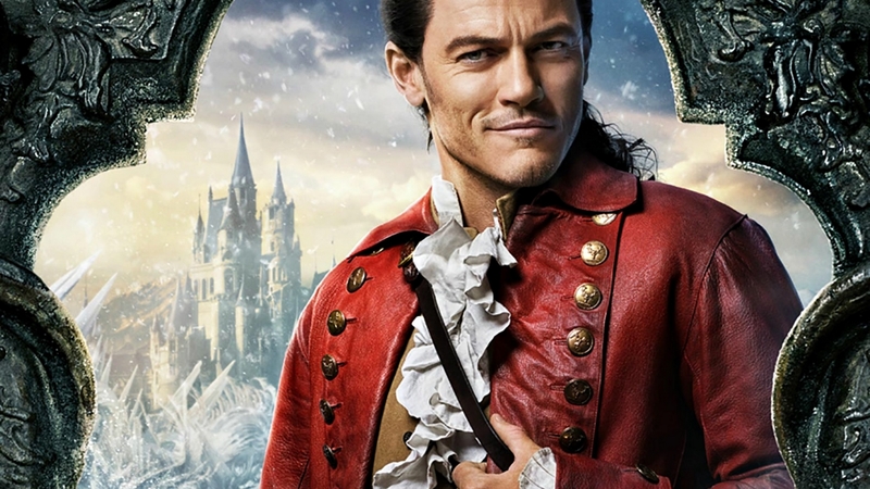red, beauty and the beast, movie, man, gaston, fantasy, luke evans, actor, disney