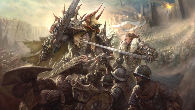 warrior, battle, soldier, shield, man