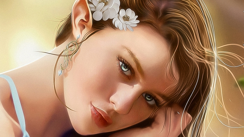frumusete, luminos, girl, flower, face, white, hosne qanadelo, fairy, fantasy