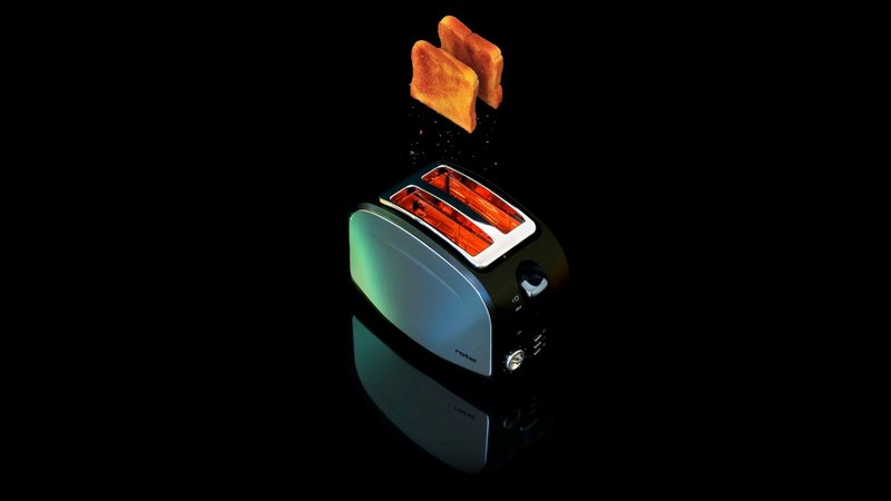 bread, toaster, knob, toast